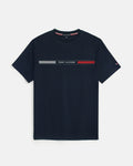 Premium Tommy High Men Tee - Navy Blue