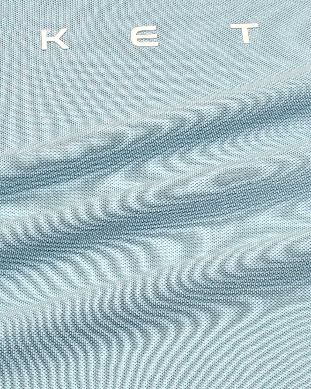 Premium HKT Men Tipped Polo Shirt - Sky Blue