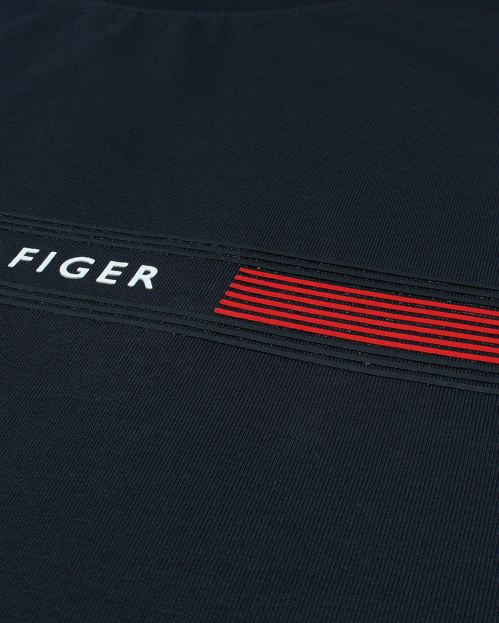 Premium Tommy High Men Tee - Navy Blue