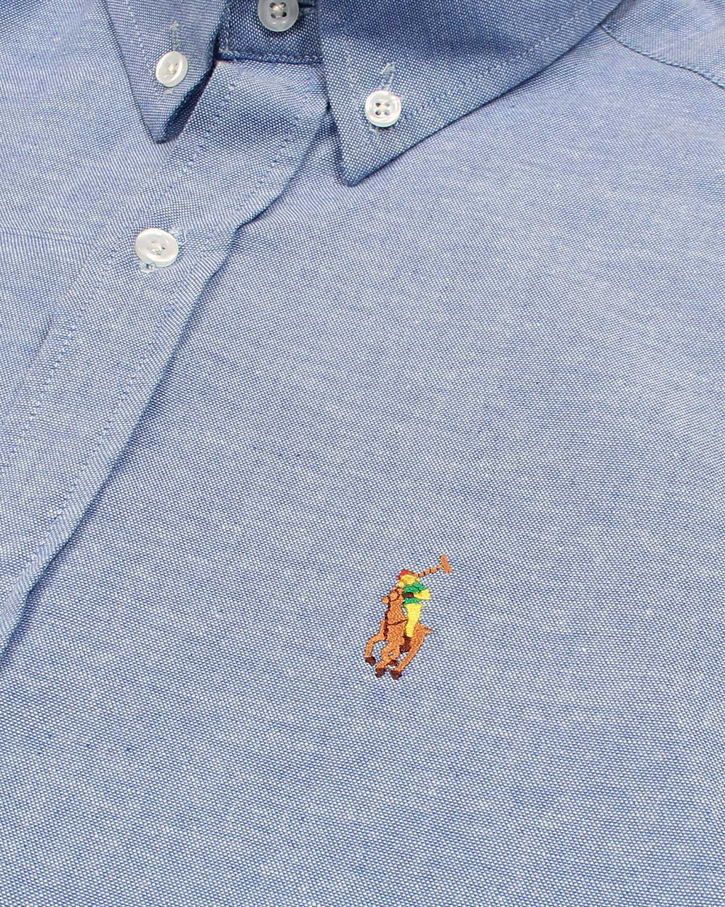 Premium Iconic Men Oxford Shirt - Sky Blue