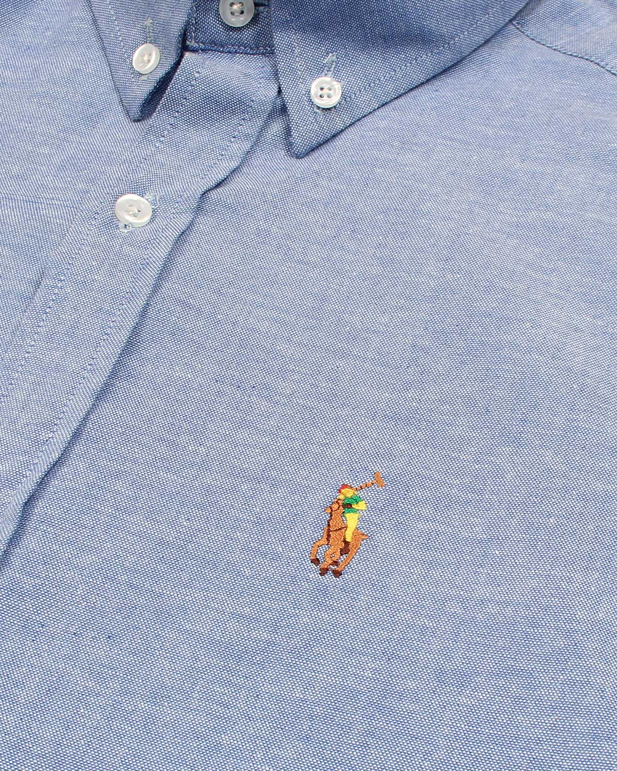 Premium Iconic Men Oxford Shirt - Sky Blue