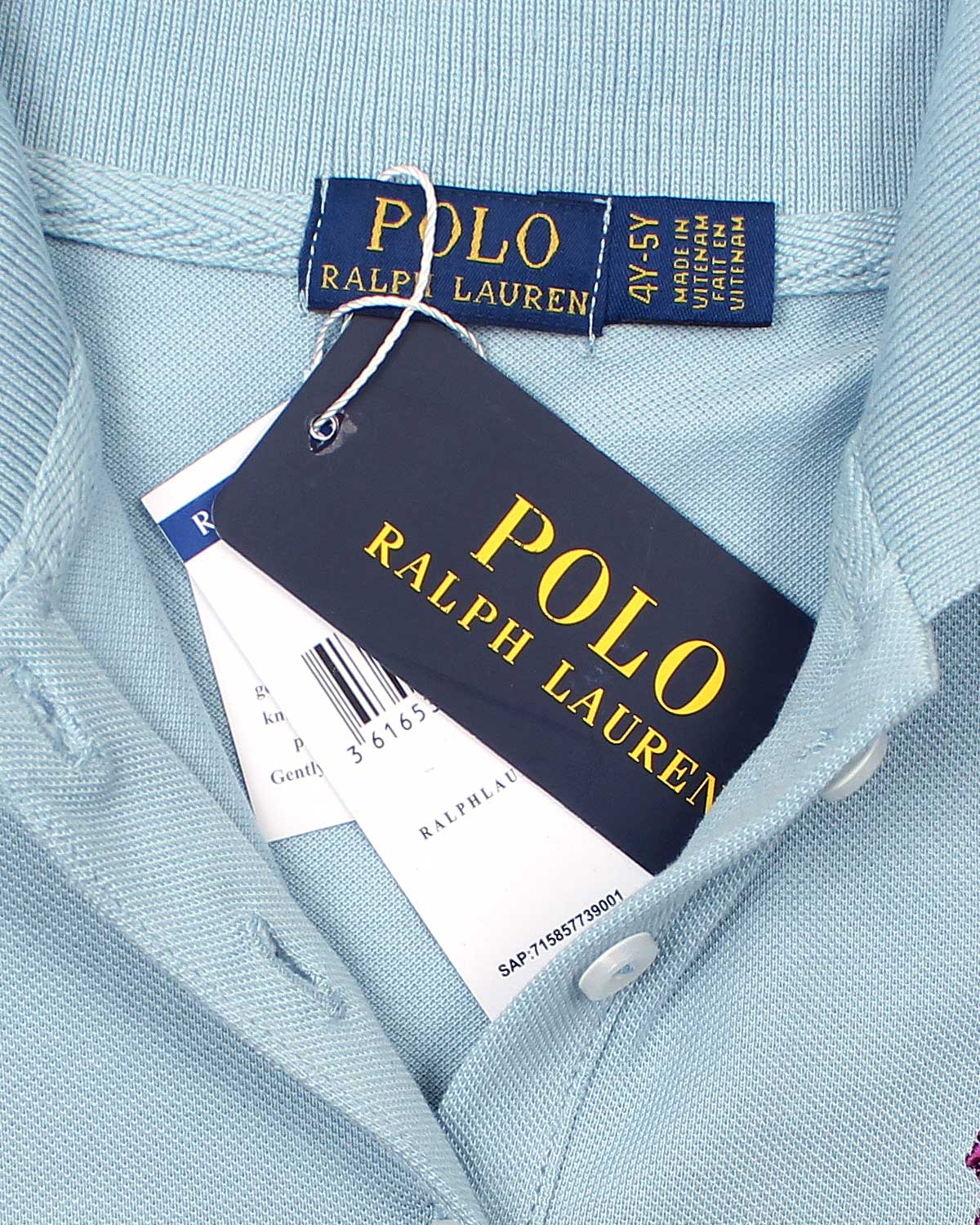 Baby Girl Iconic Polo Dress - Lilac (Copy)