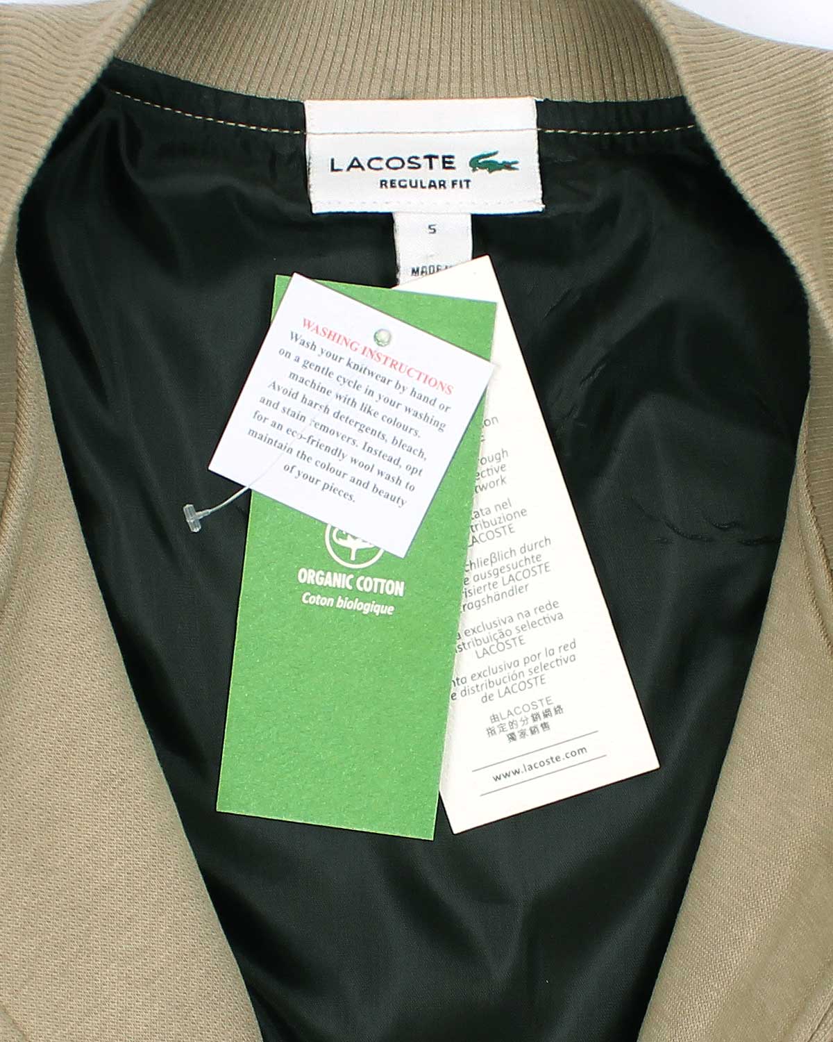 Premium Lac. Classics Baseball Jacket - Lite Brown