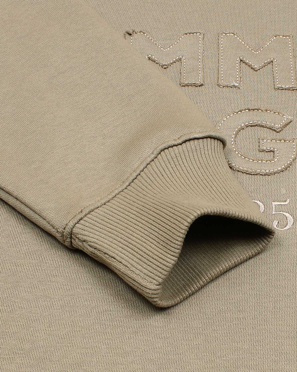 Premium Men's TM Logo Sweat - Beige