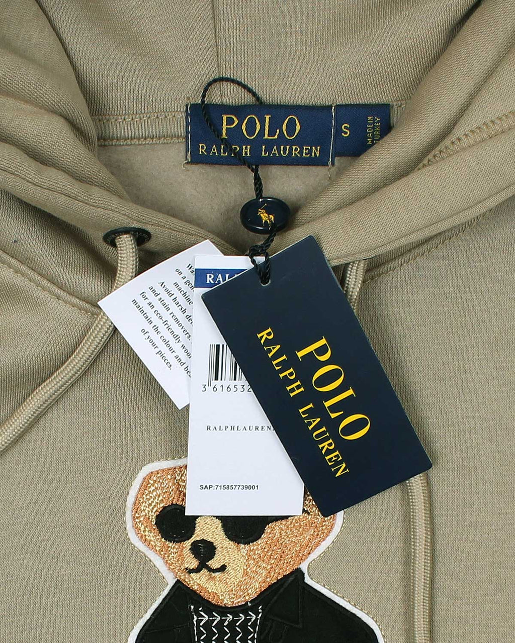 Premium Men's Bear Hoddie - Brown