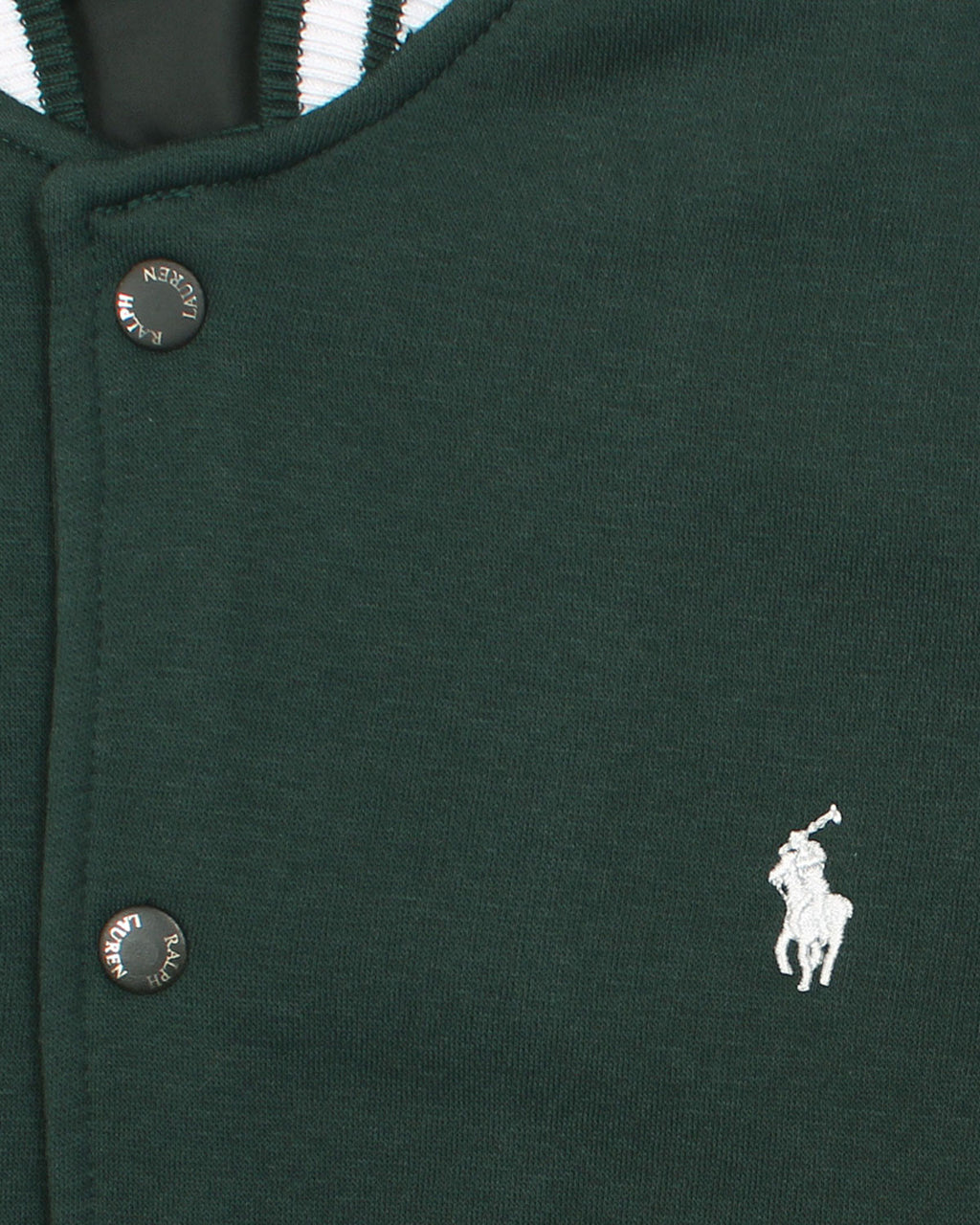 Premium Base Ball R-L Fleece Jacket - Green