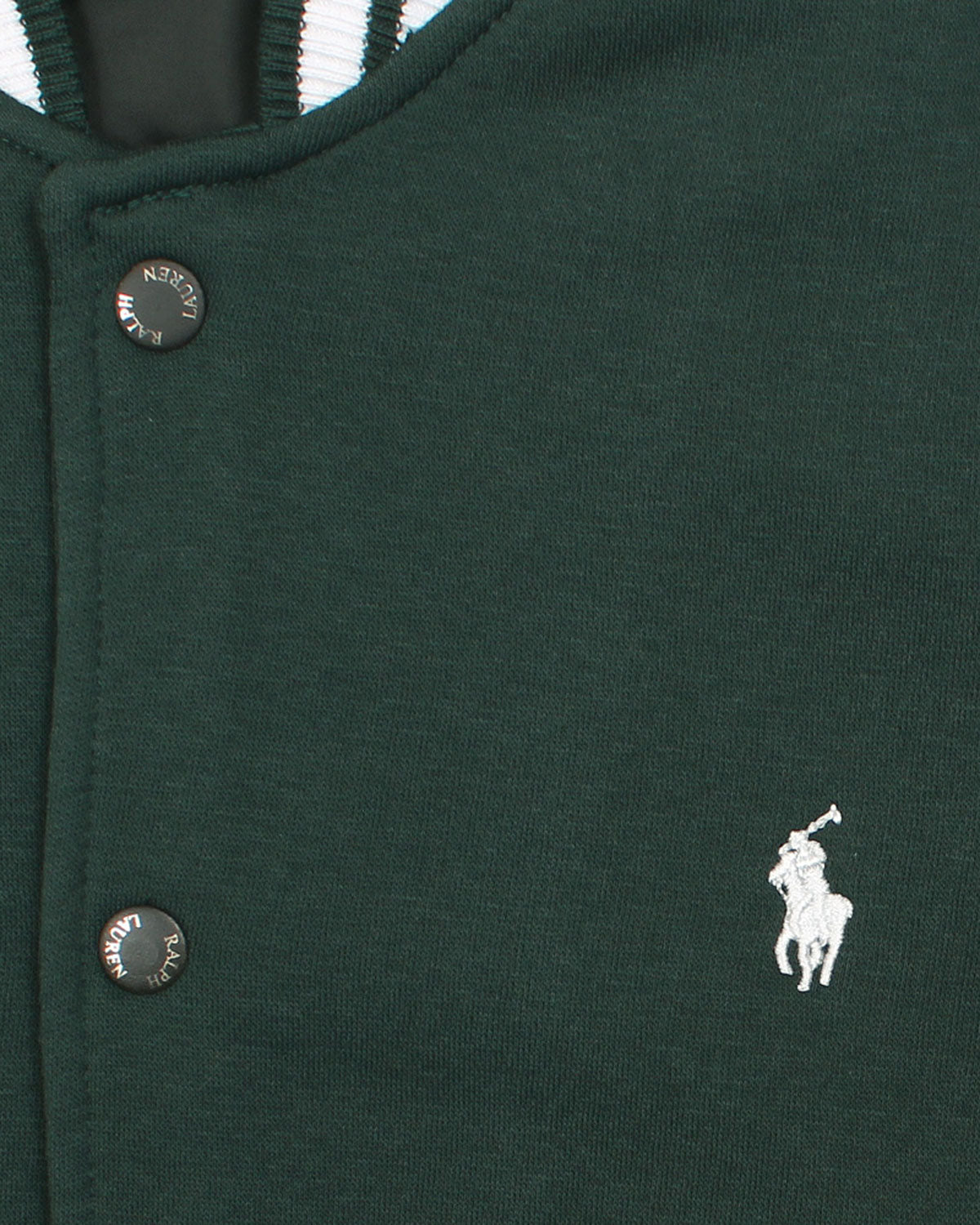 Premium Base Ball R-L Fleece Jacket - Green