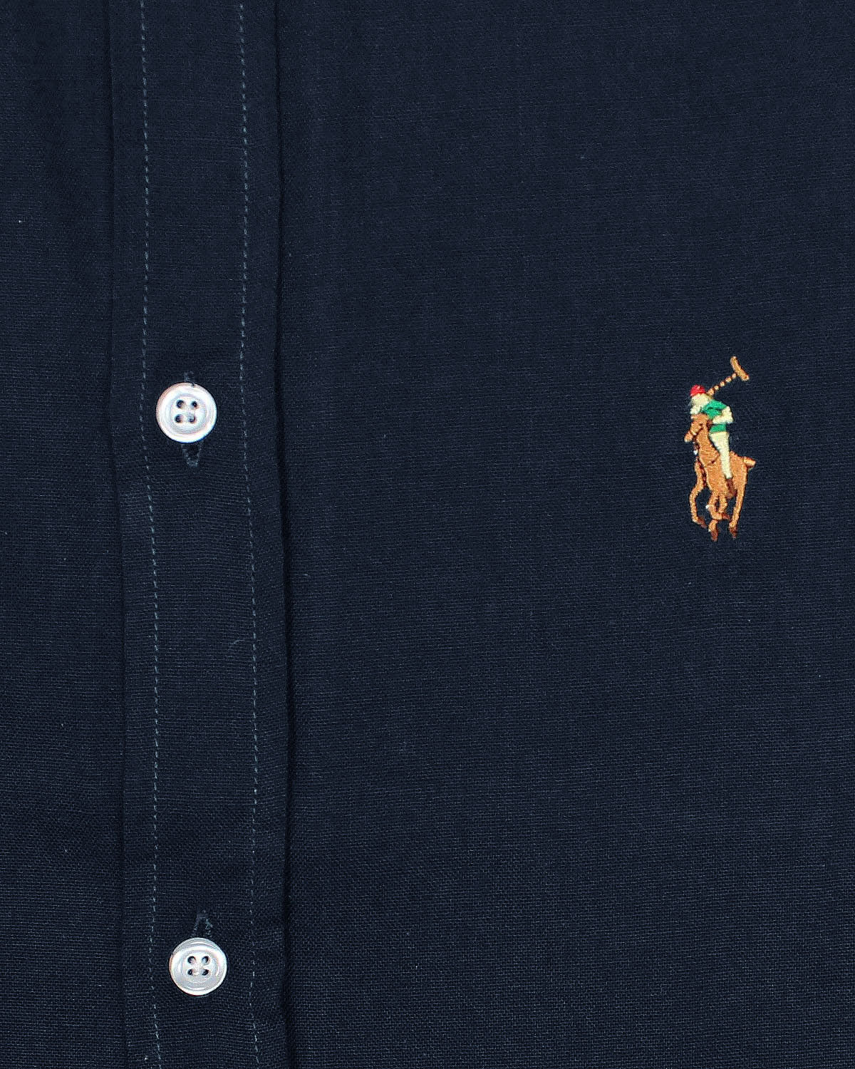 Premium Iconic Men Oxford Shirt - Dark Navy