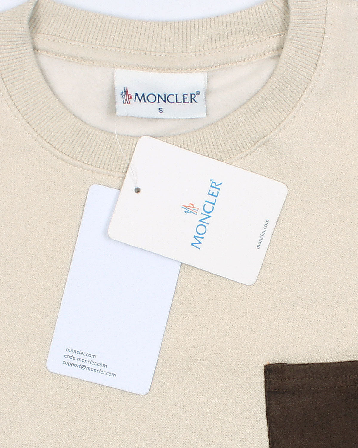 Men’s Classic Pocket Sweatshirt Mon. - Off White