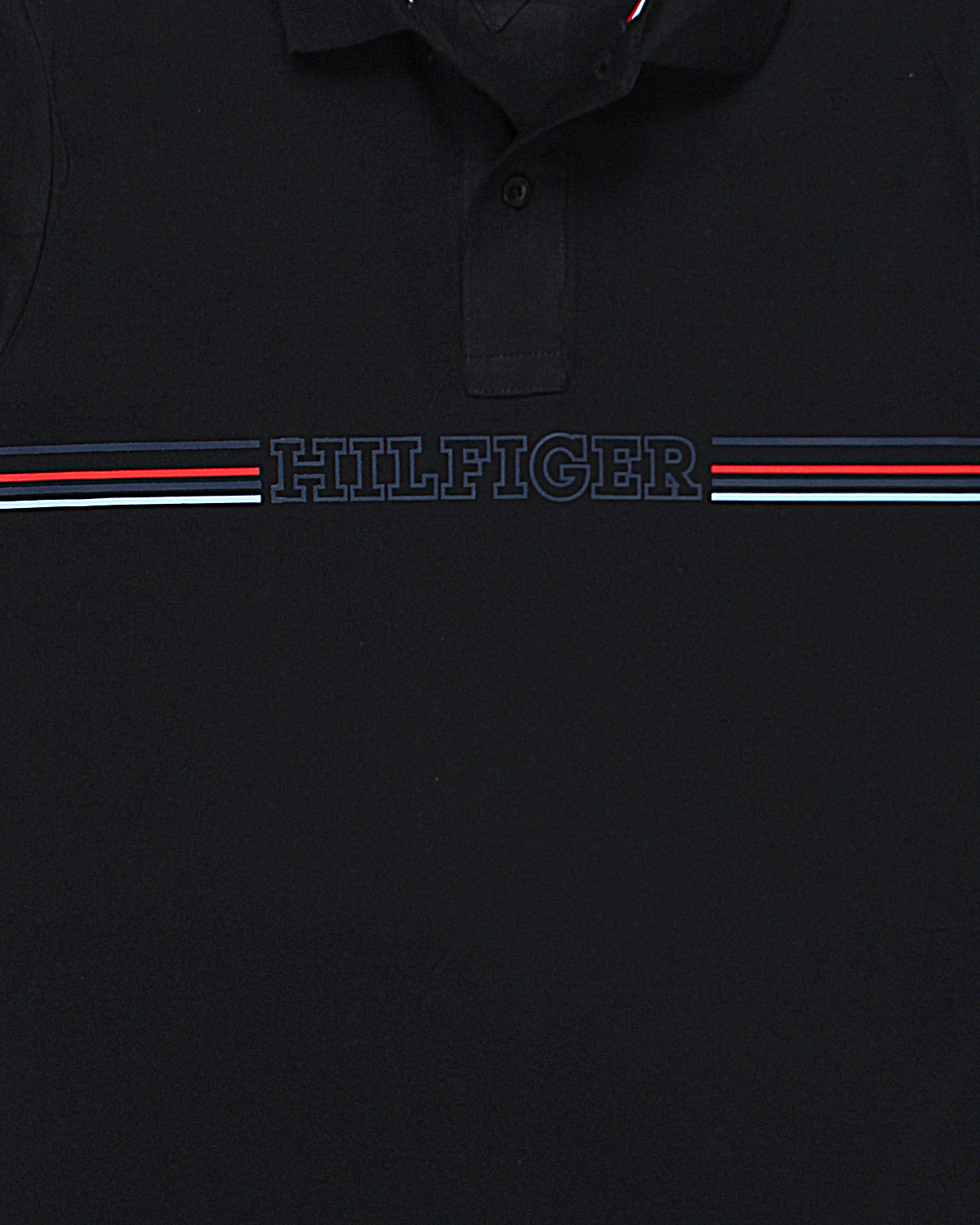 Premium Hilfiger Mens Polo -Black