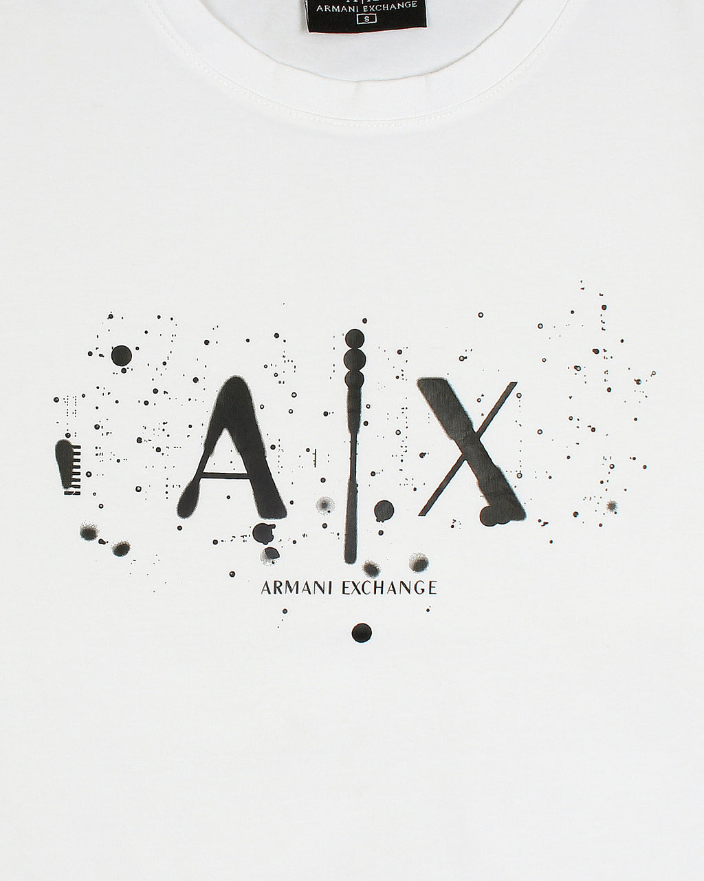 Premium A-X Art Men Tee - White