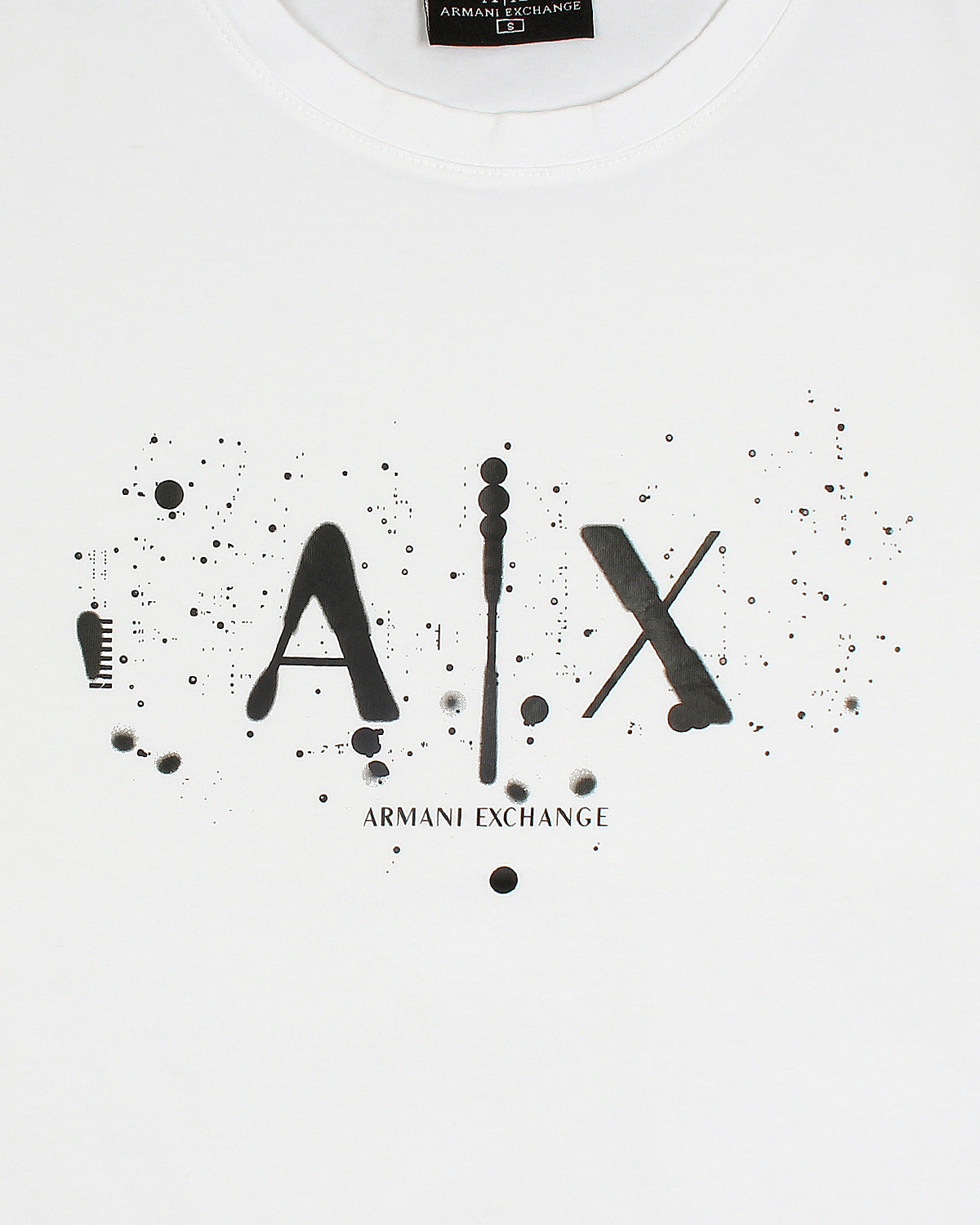Premium A-X Art Men Tee - White