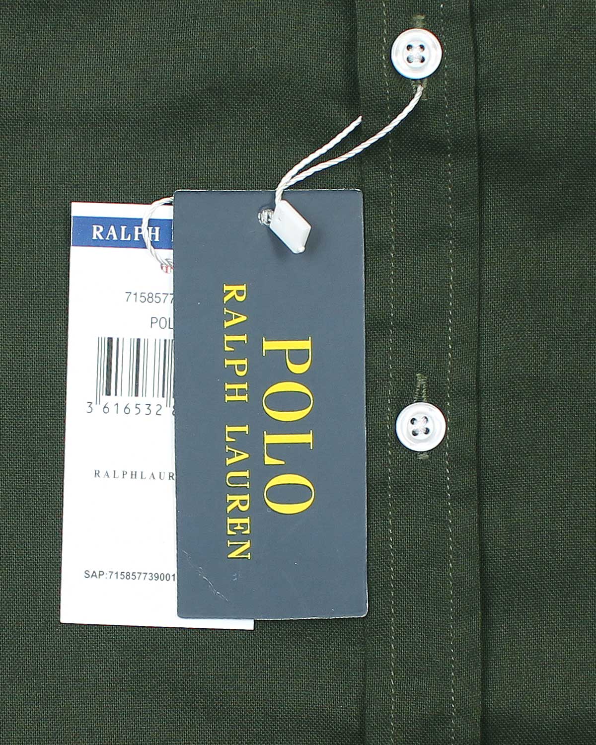Kids Button Down Oxford Shirt - Green