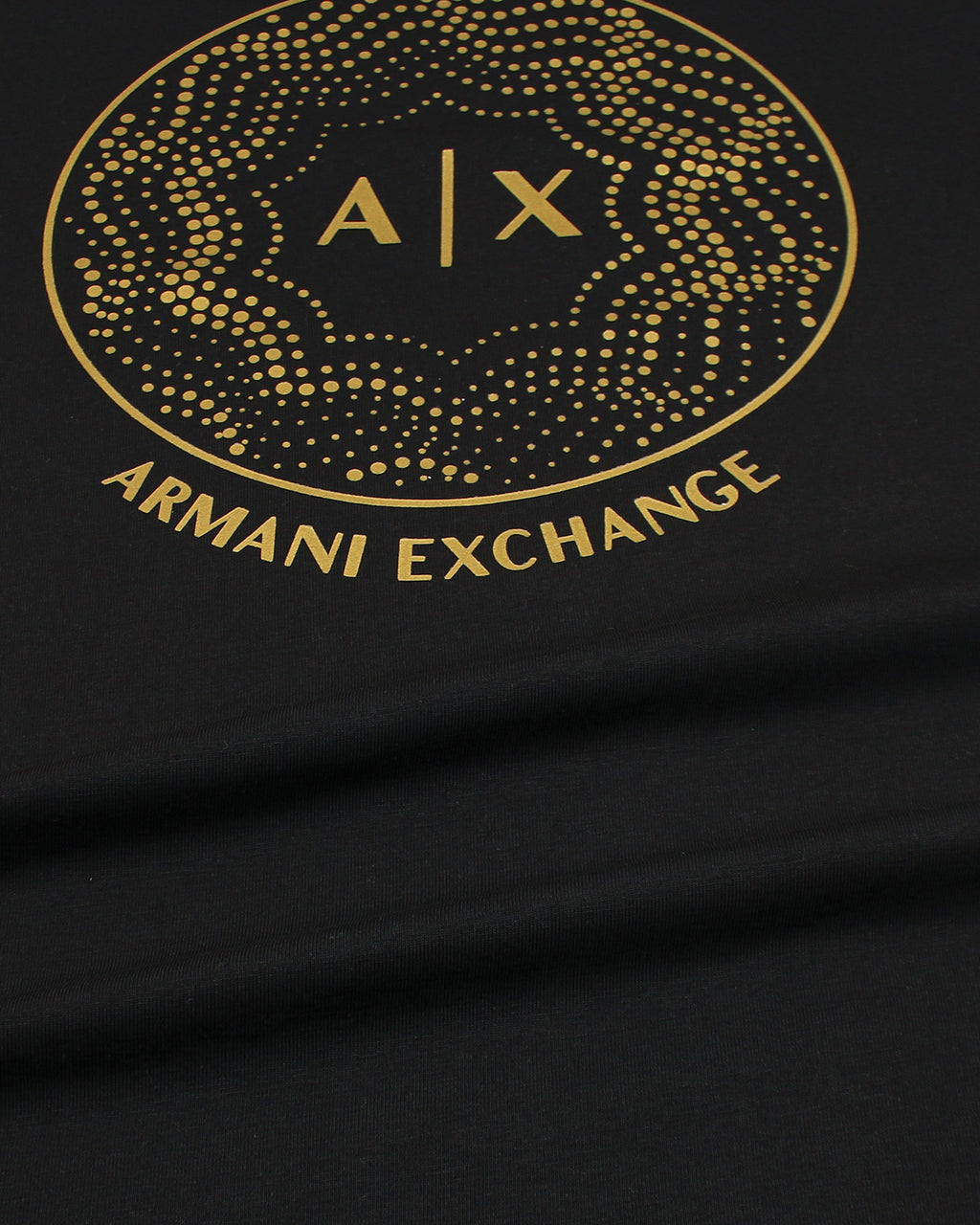 Exclusive A/X Men Gold Tee - Black