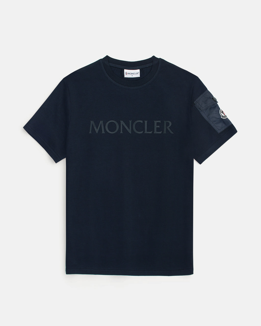 Exclusive Mon. Arm Pocket Men Tee - Navy Blue