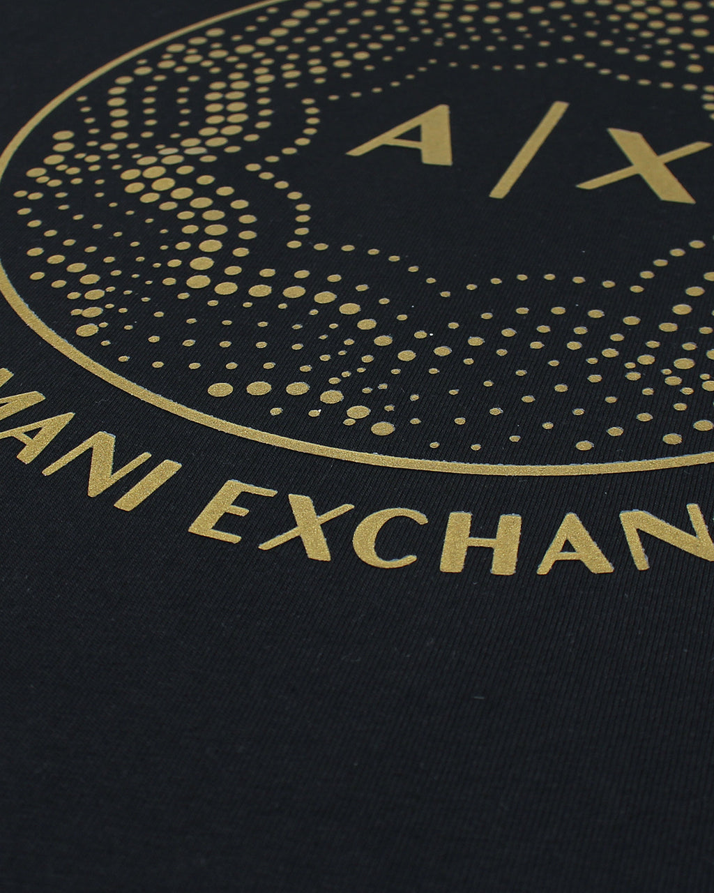 Exclusive A/X Men Gold Tee - Black