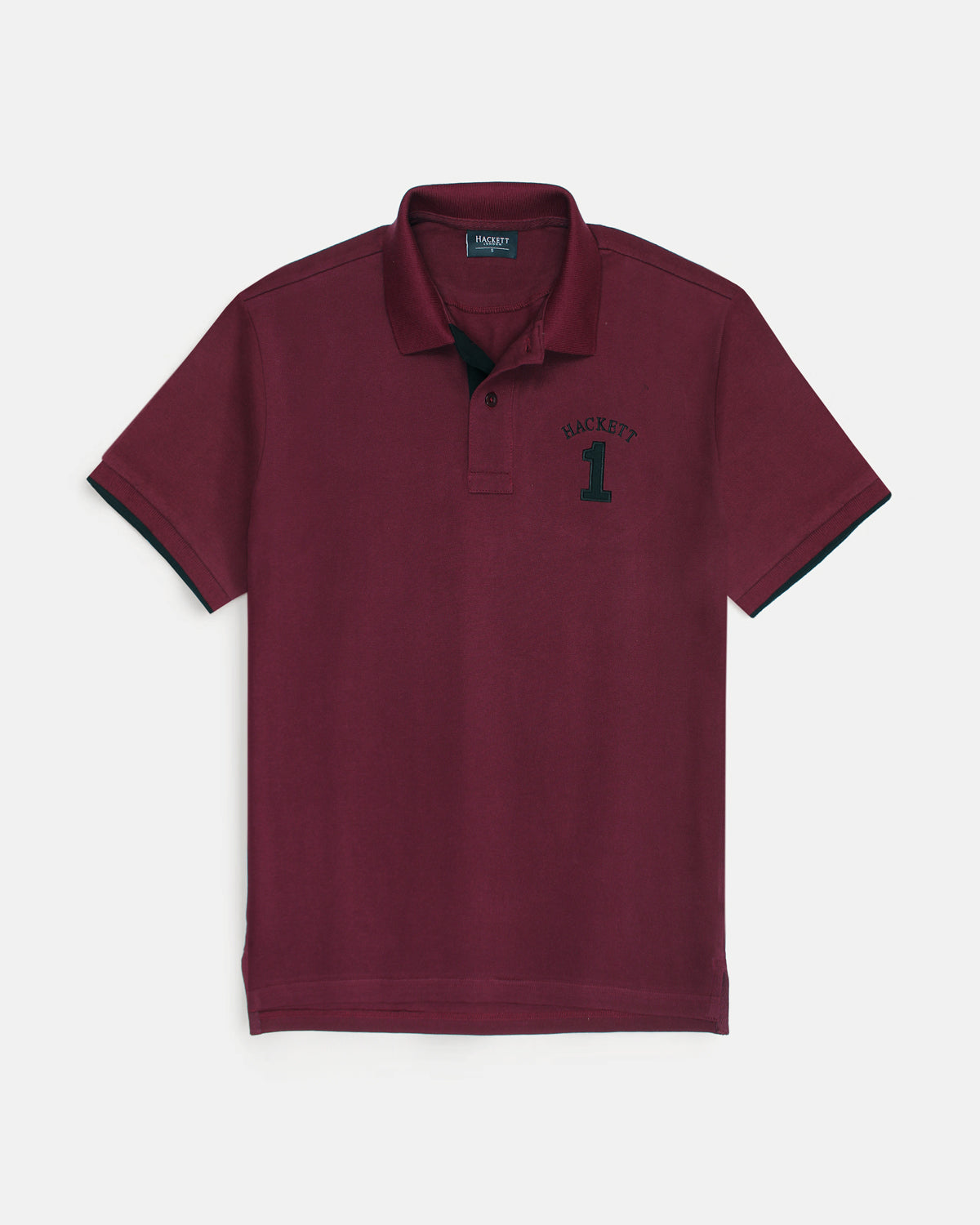 Premium HKT Iconic Motive Polo Men - Maroon