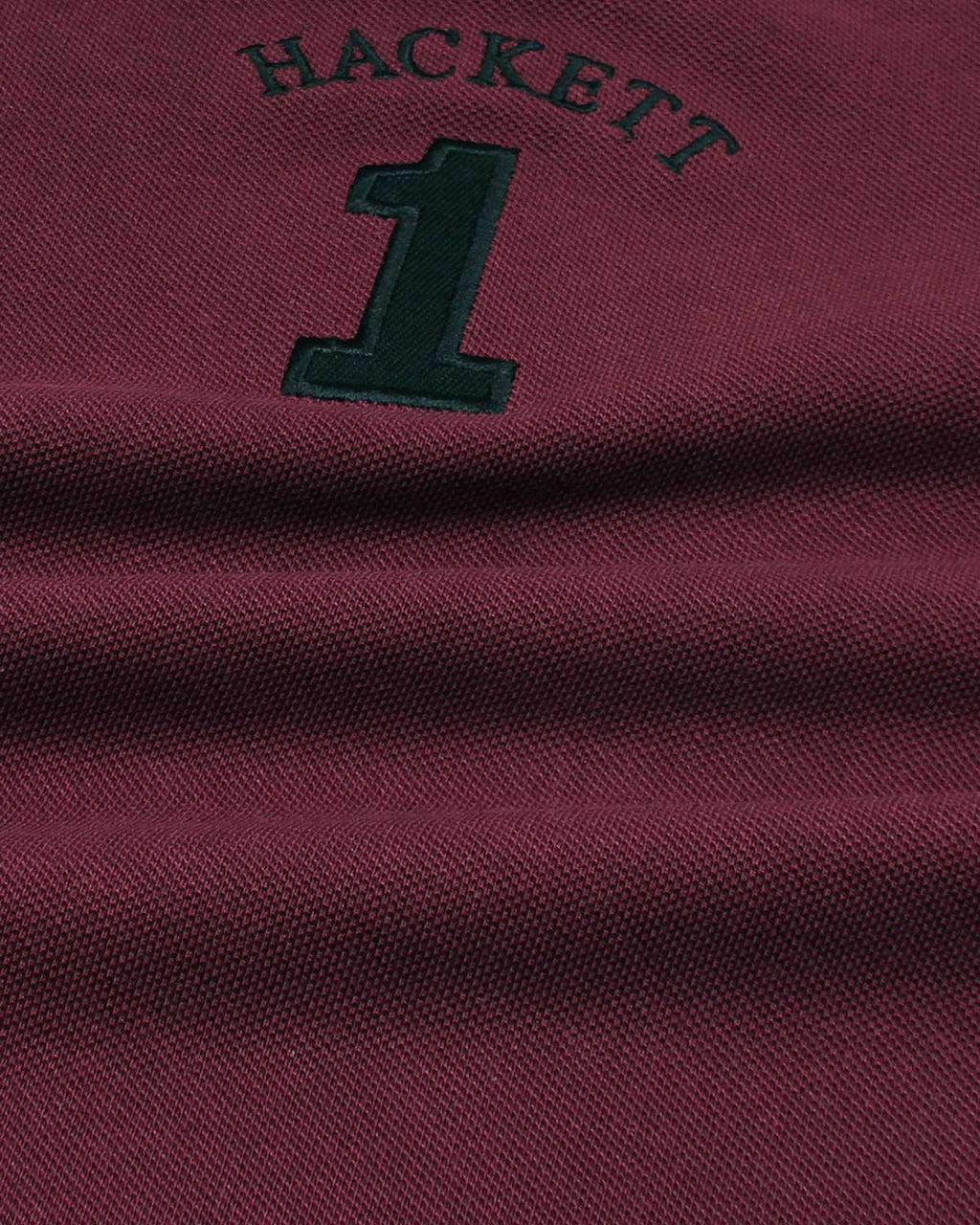 Premium HKT Iconic Motive Polo Men - Maroon