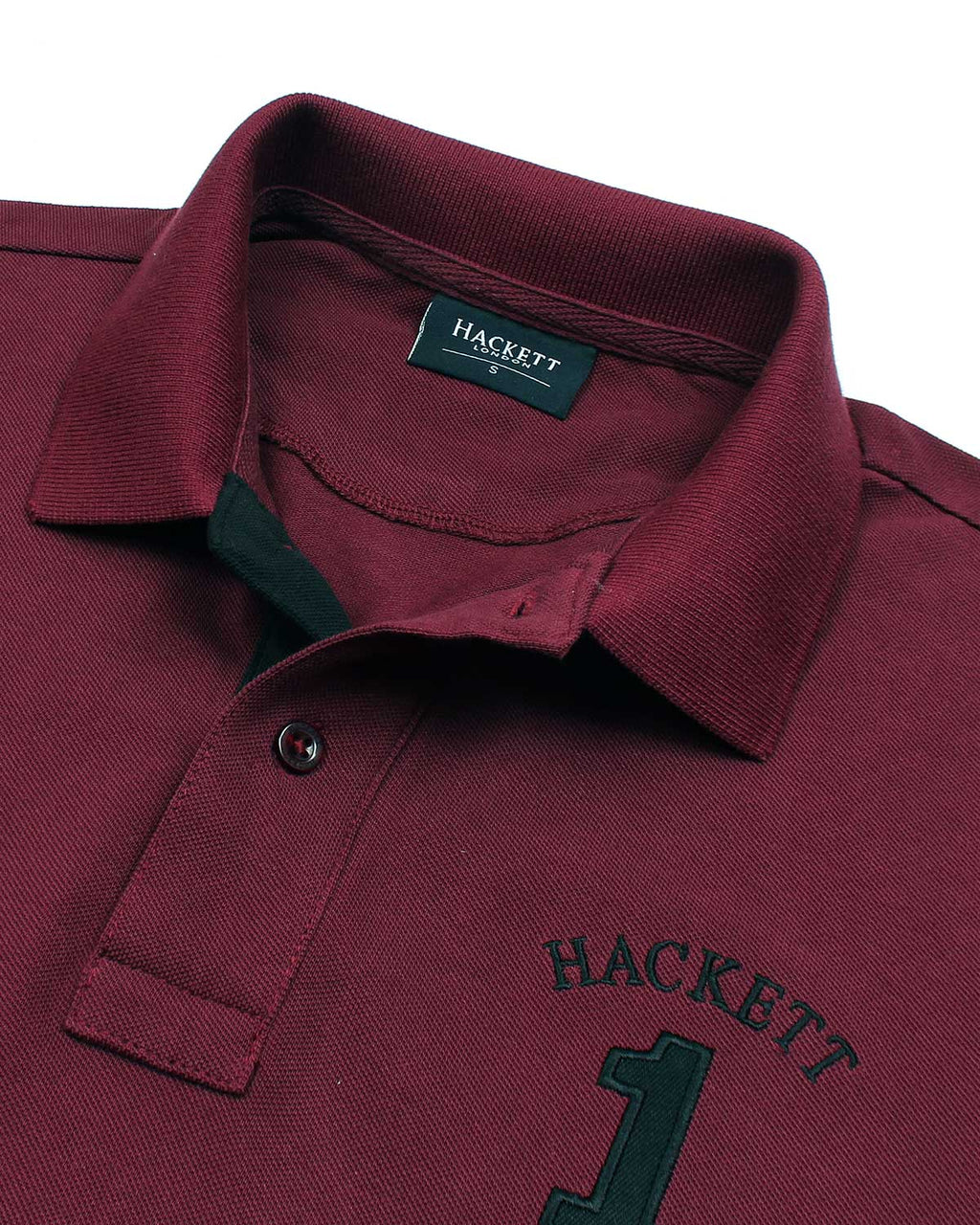 Premium HKT Iconic Motive Polo Men - Maroon