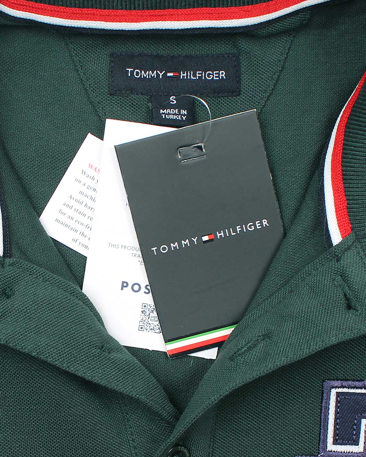 Premium Men's iconic TH Polo Shirt - Green