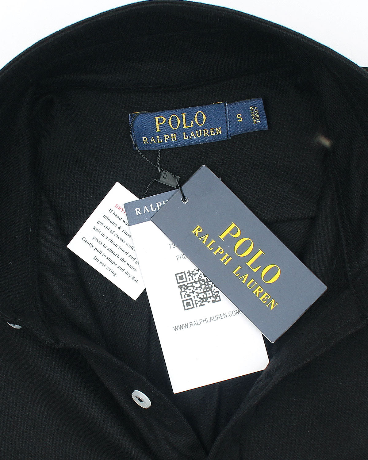 Premium Mesh Pique R/L Men Oxford Shirt - Black