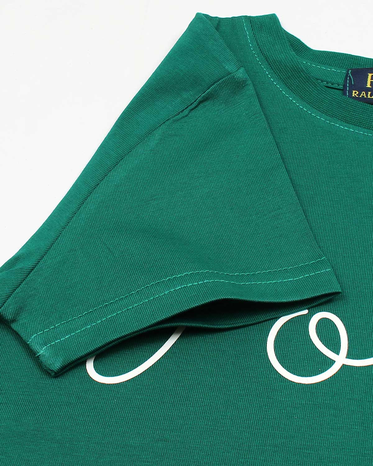 Exclusive Baby Girl R/L Polo Tee - Green