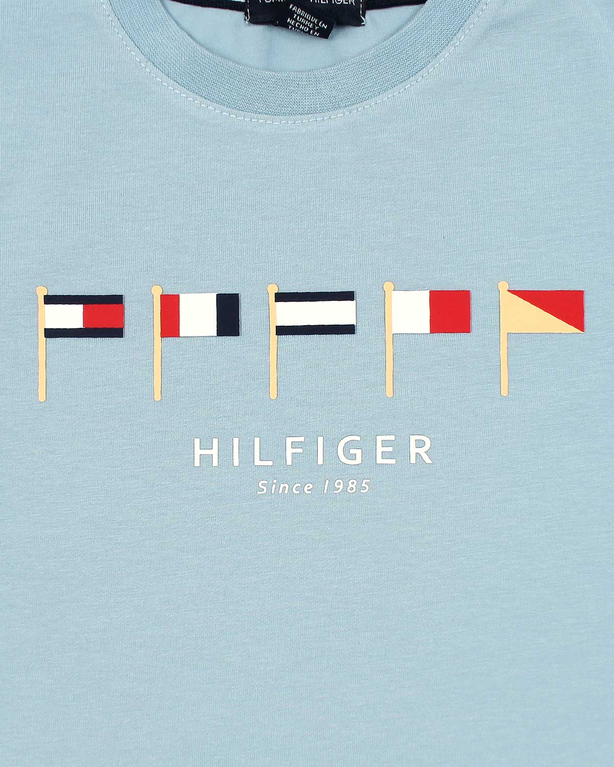 Exclusive Hilfiger Flag KIds Tracksuit - Sky Blue