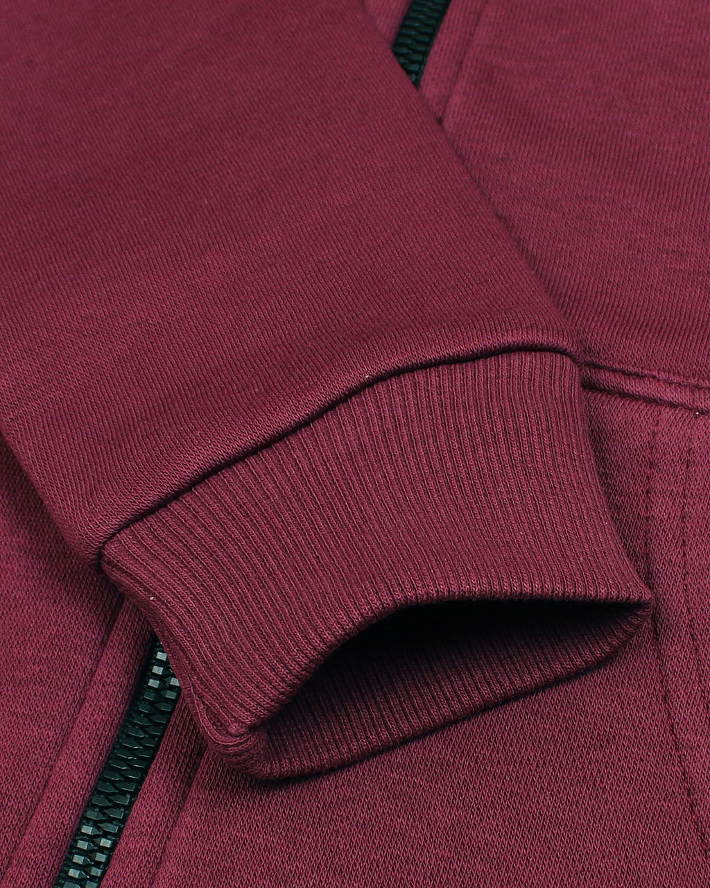 Premium Kids’ Bear Zip-Up Hoodie - Maroon