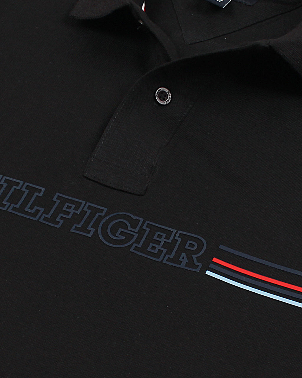 Premium Hilfiger Mens Polo -Black