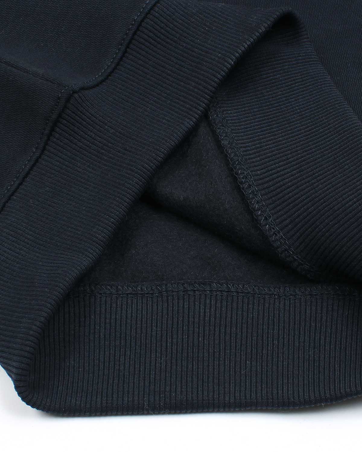 Kids Premium Collar Sweatshirt - Navy Blue