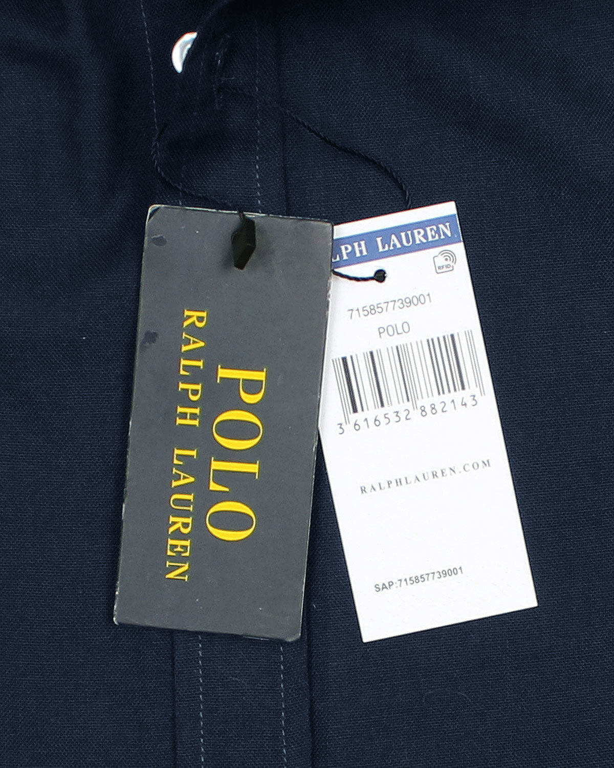 Premium Iconic Men Oxford Shirt - Dark Navy