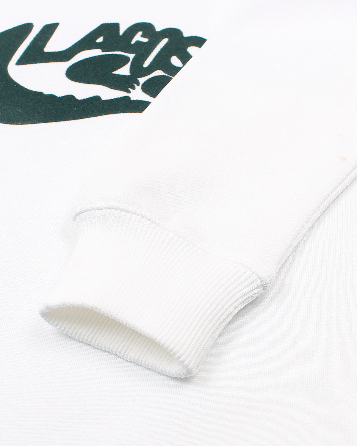 Men's Lac Croc. Sweat - White