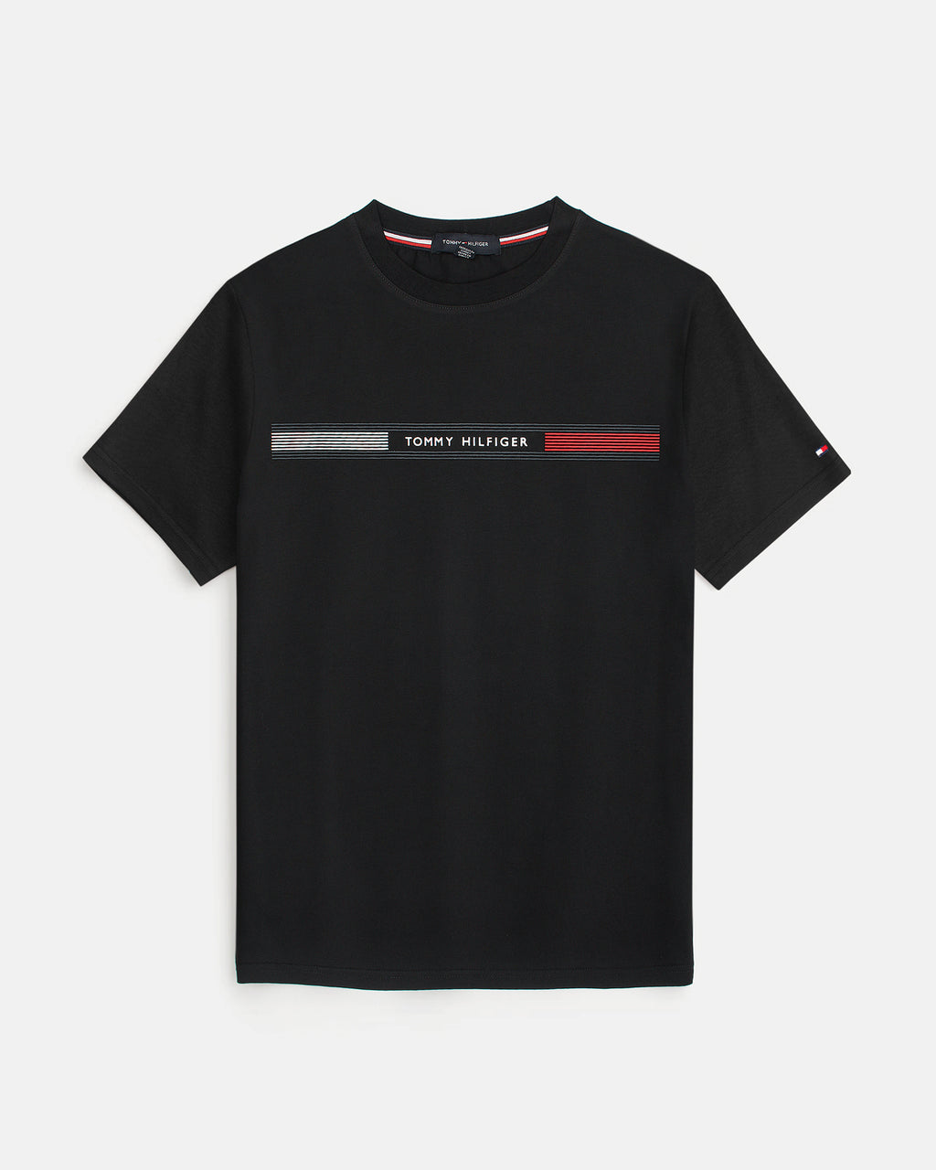 Premium Tommy High Men Tee - Black