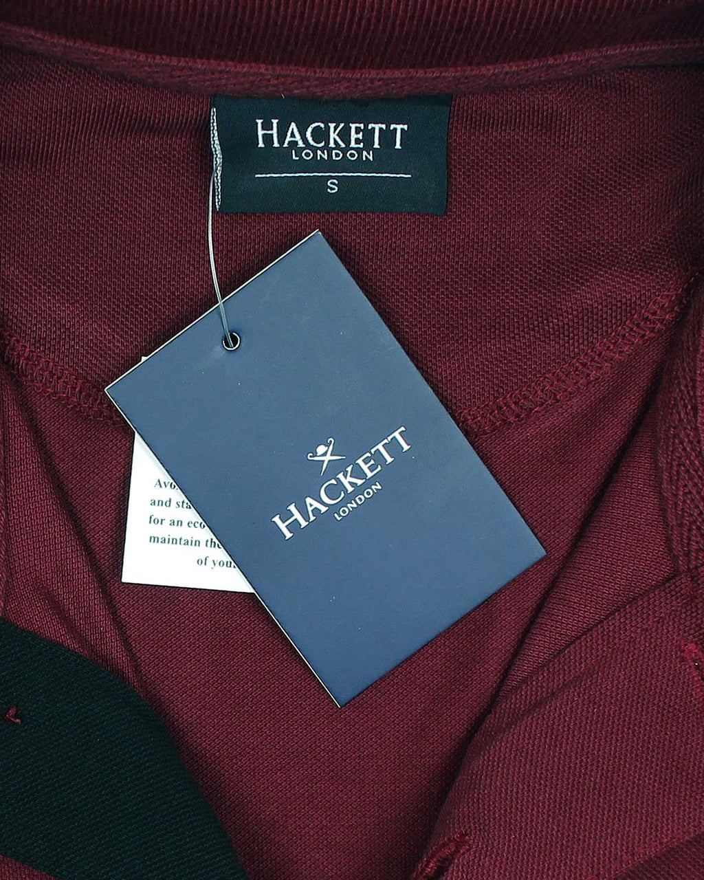 Premium HKT Iconic Motive Polo Men - Maroon