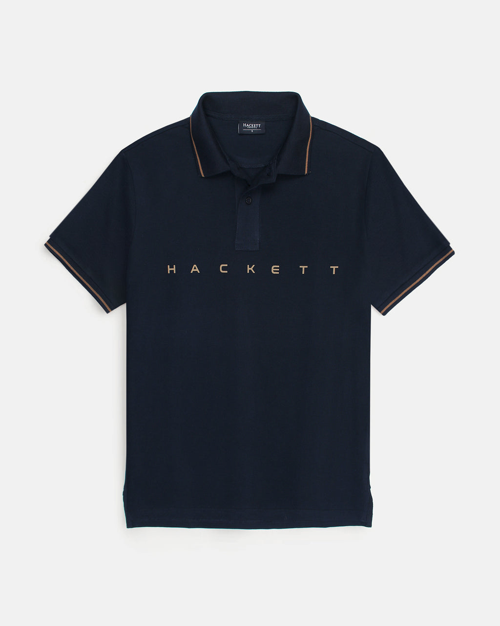 Premium HKT Men Tipped Polo Shirt - Navy Blue