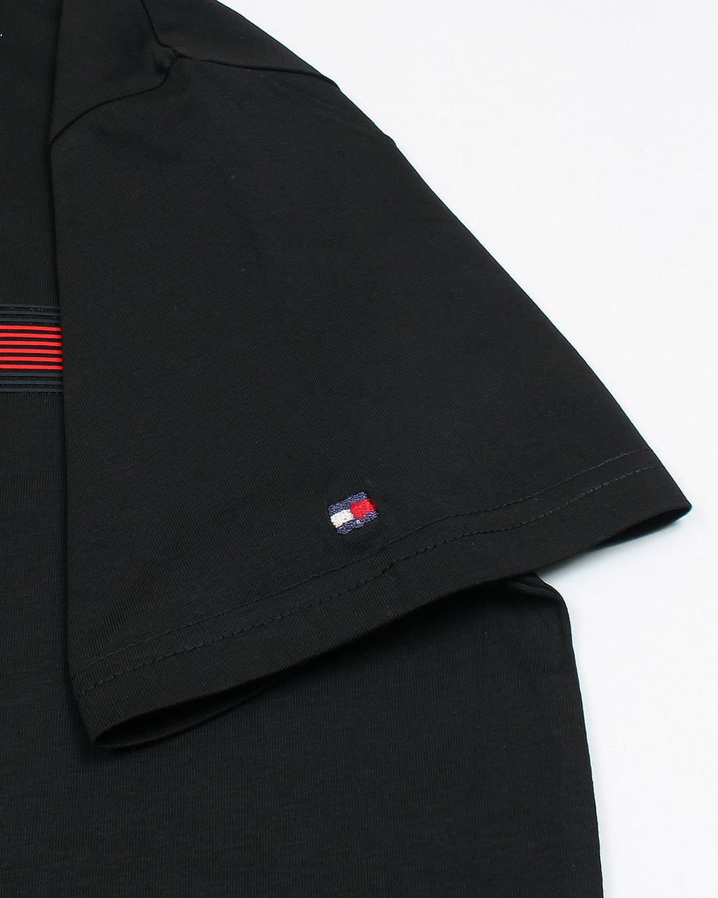 Premium Tommy High Men Tee - Black