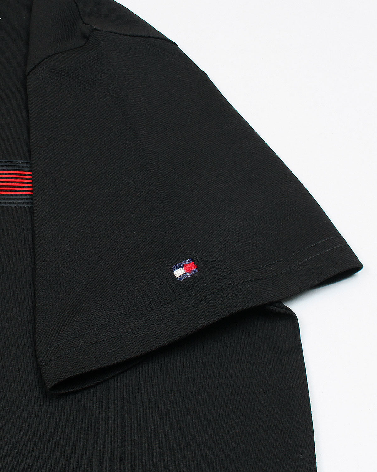 Premium Tommy High Men Tee - Black