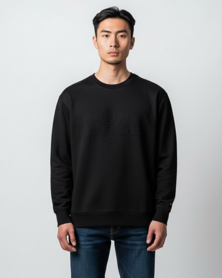 Premium Men's TM Logo Sweat - Black