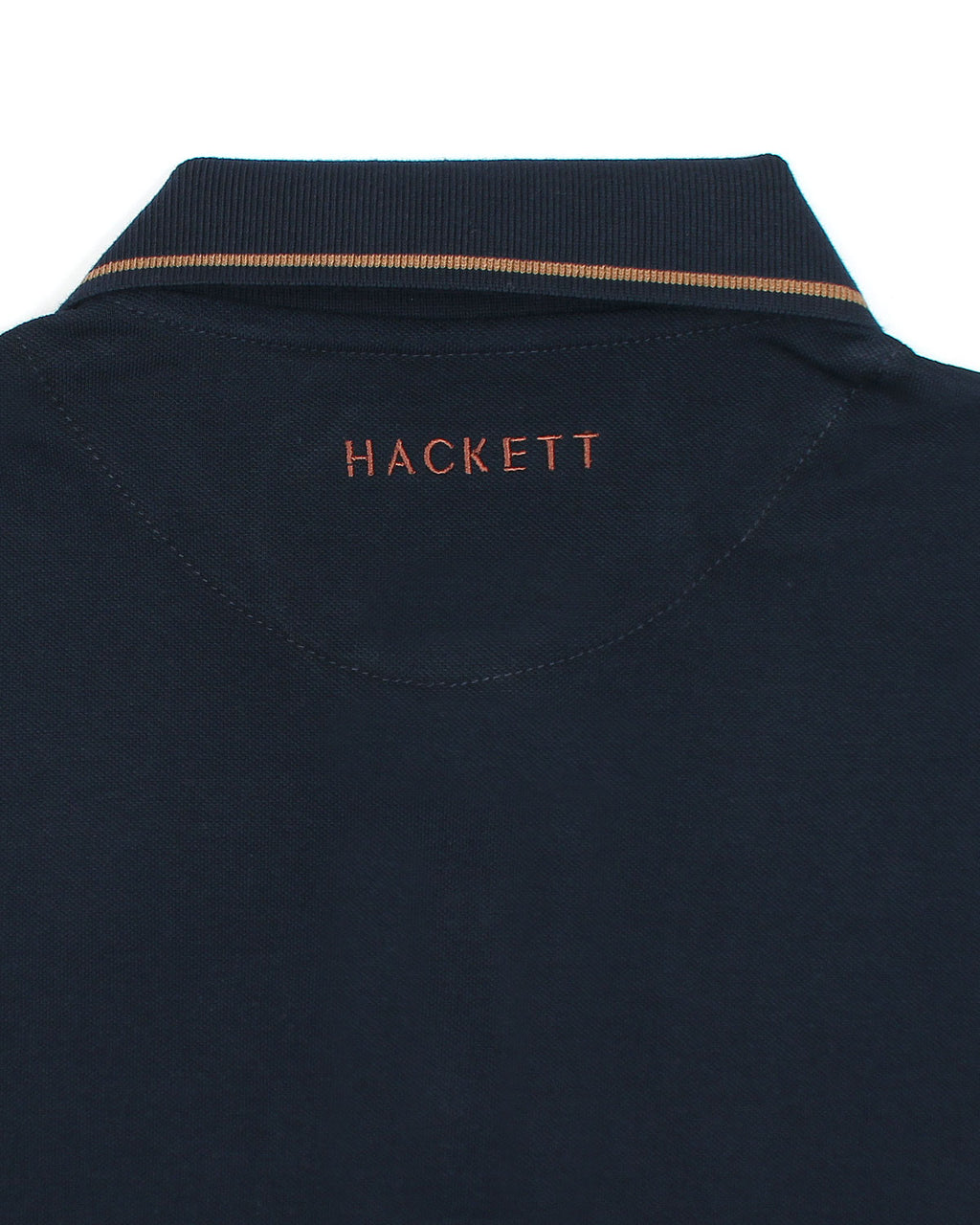 Premium HKT Men Tipped Polo Shirt - Navy Blue