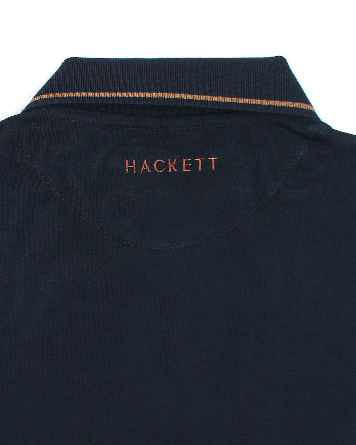 Premium HKT Men Tipped Polo Shirt - Navy Blue