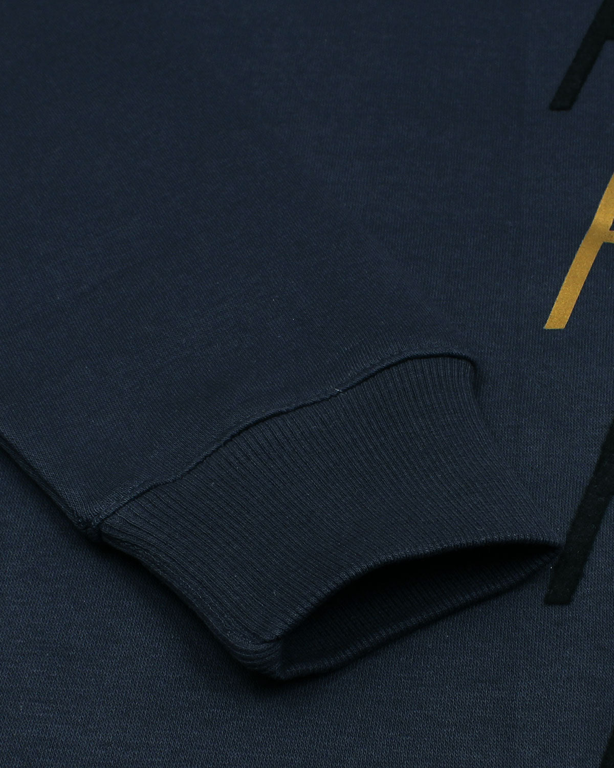 Exclusive A-X Fade Gold Men Sweat - Navy Blue