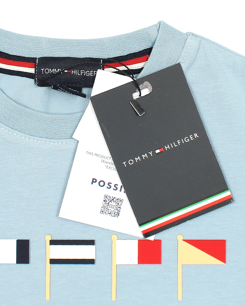 Exclusive Hilfiger Flag KIds Tracksuit - Sky Blue