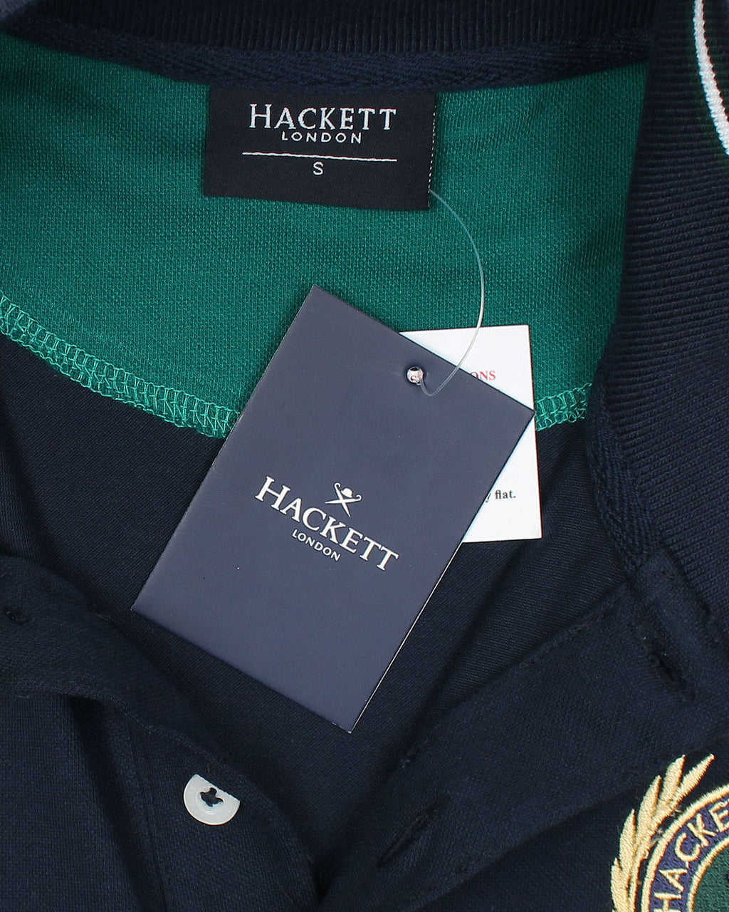 Exclusive HKT Men Designer Polo - Navy Blue
