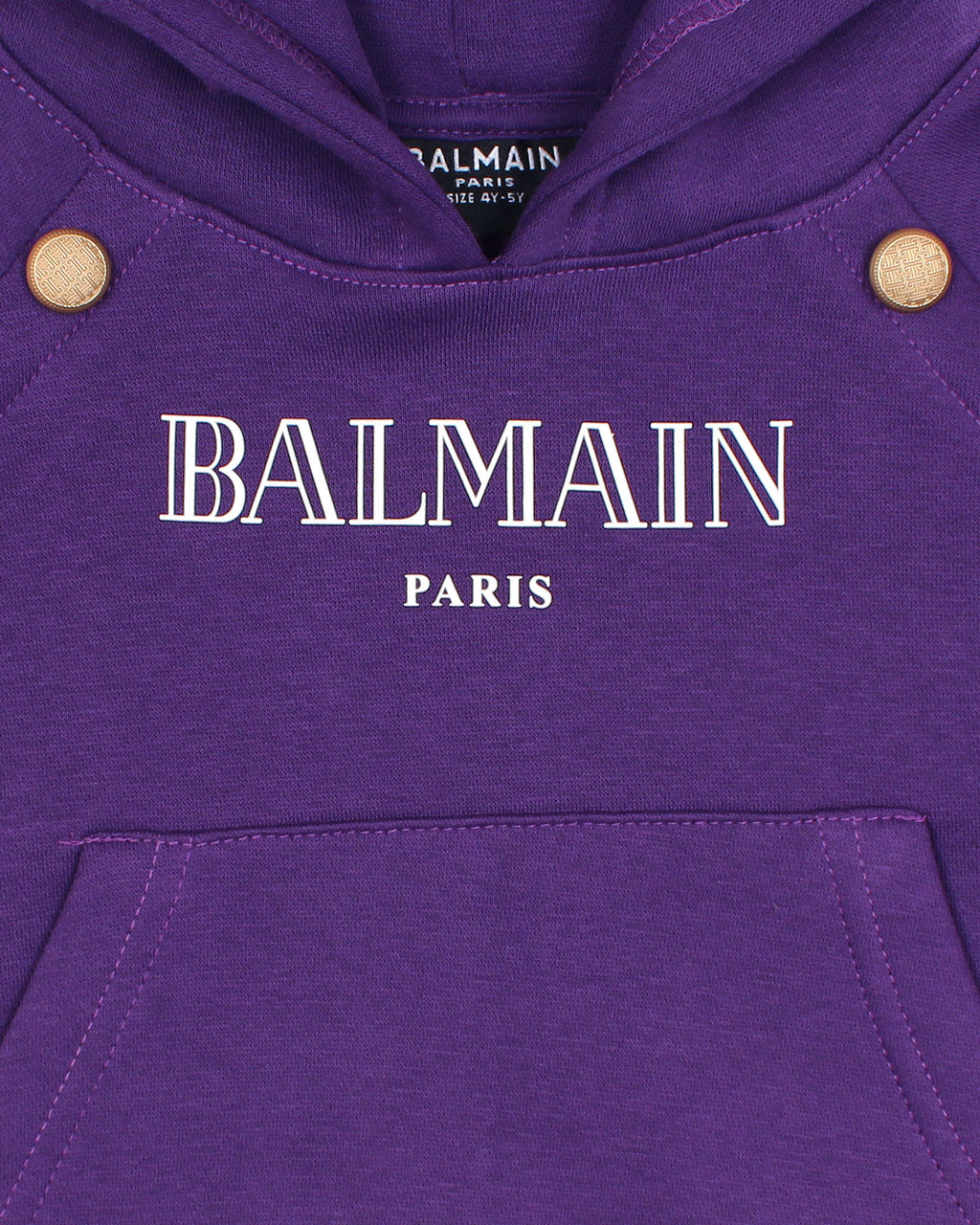 Hodded Baby Girls Tracksuit Set - Purple