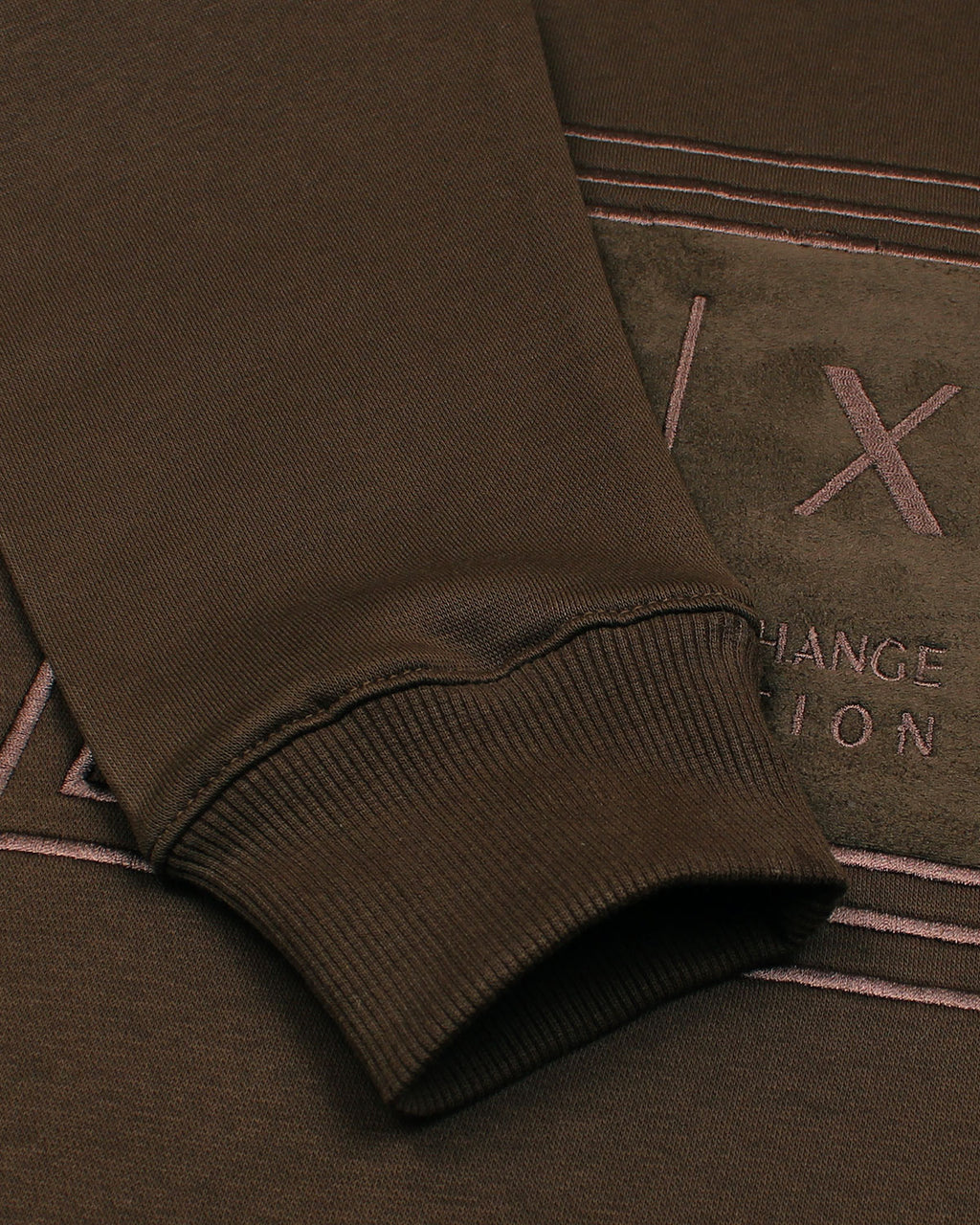 Exclusive A=X Men's Sweat Batch - Brown