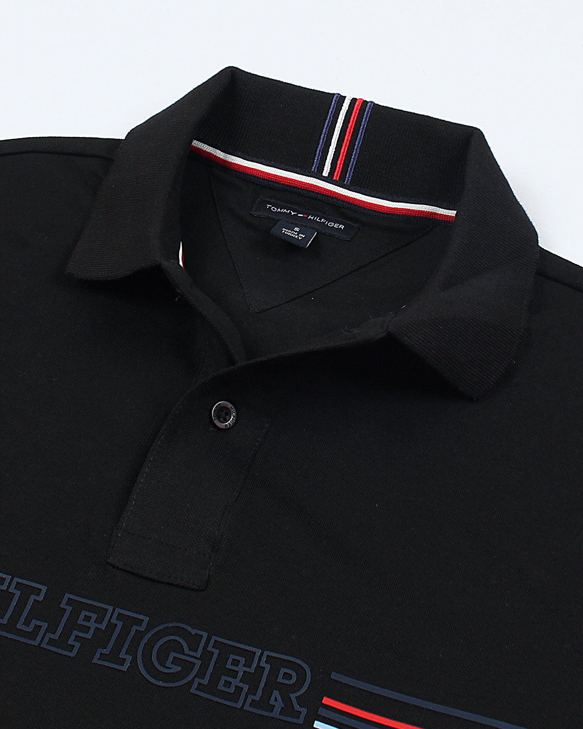 Premium Hilfiger Mens Polo -Black