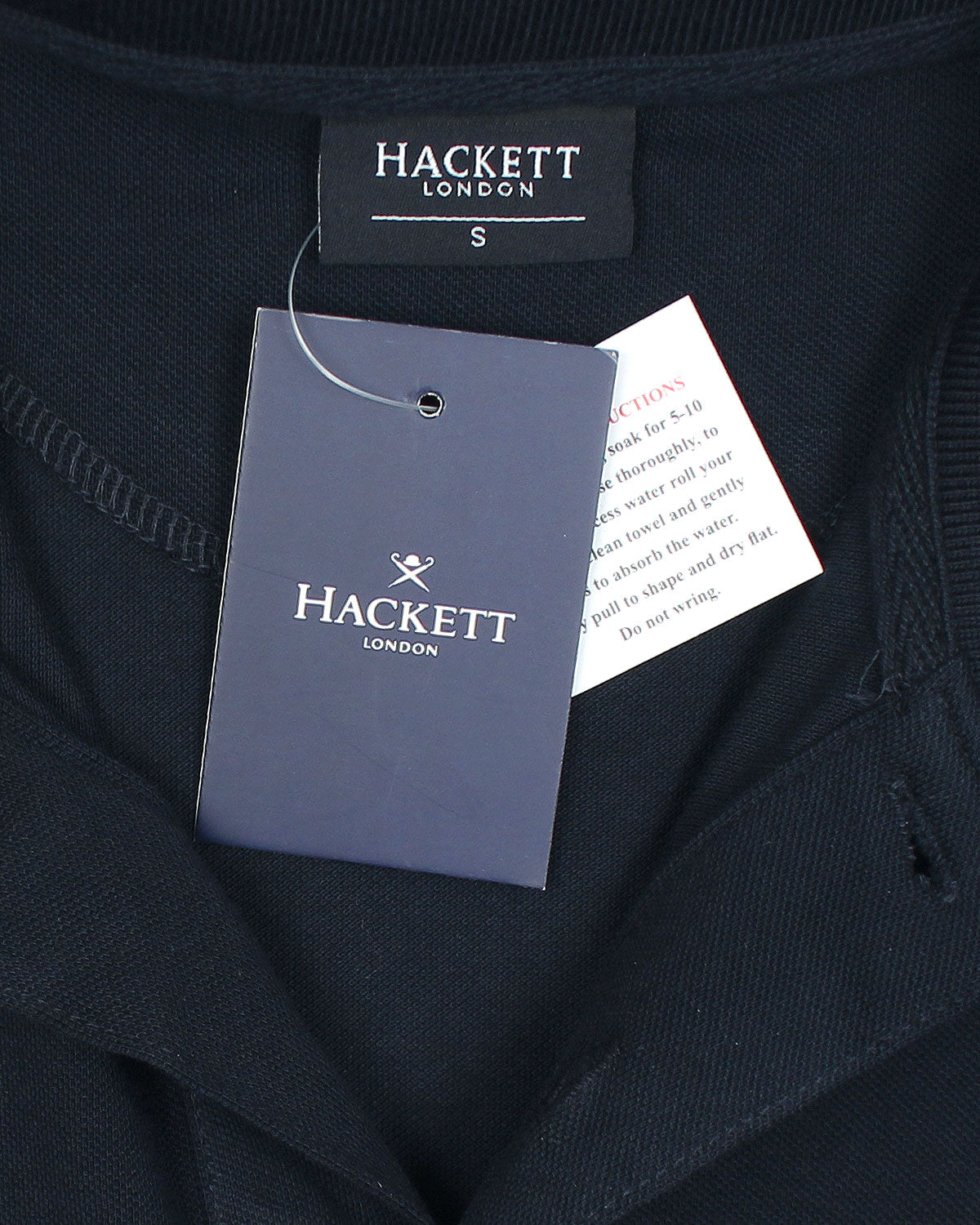 Premium HKT Men Tipped Polo Shirt - Navy Blue