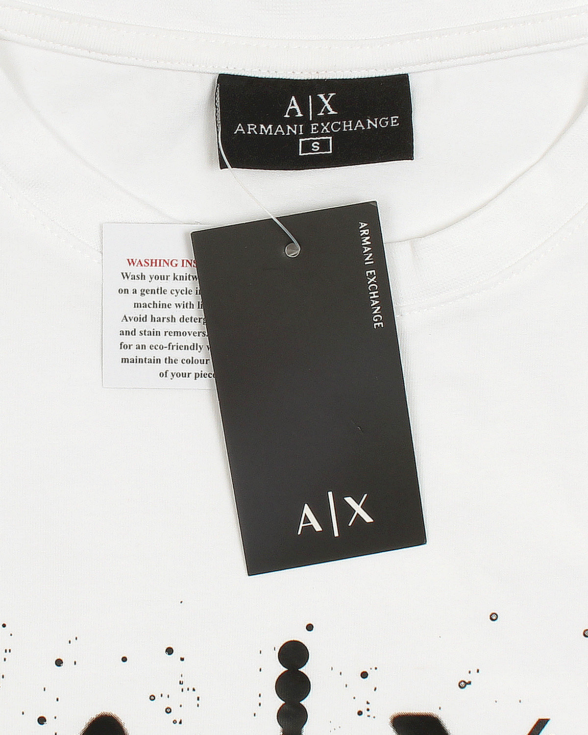 Premium A-X Art Men Tee - White
