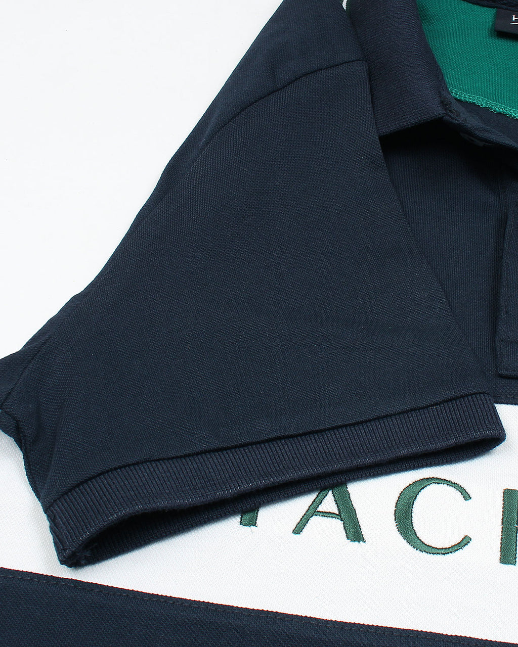 Exclusive HKT Men Designer Polo - Navy Blue