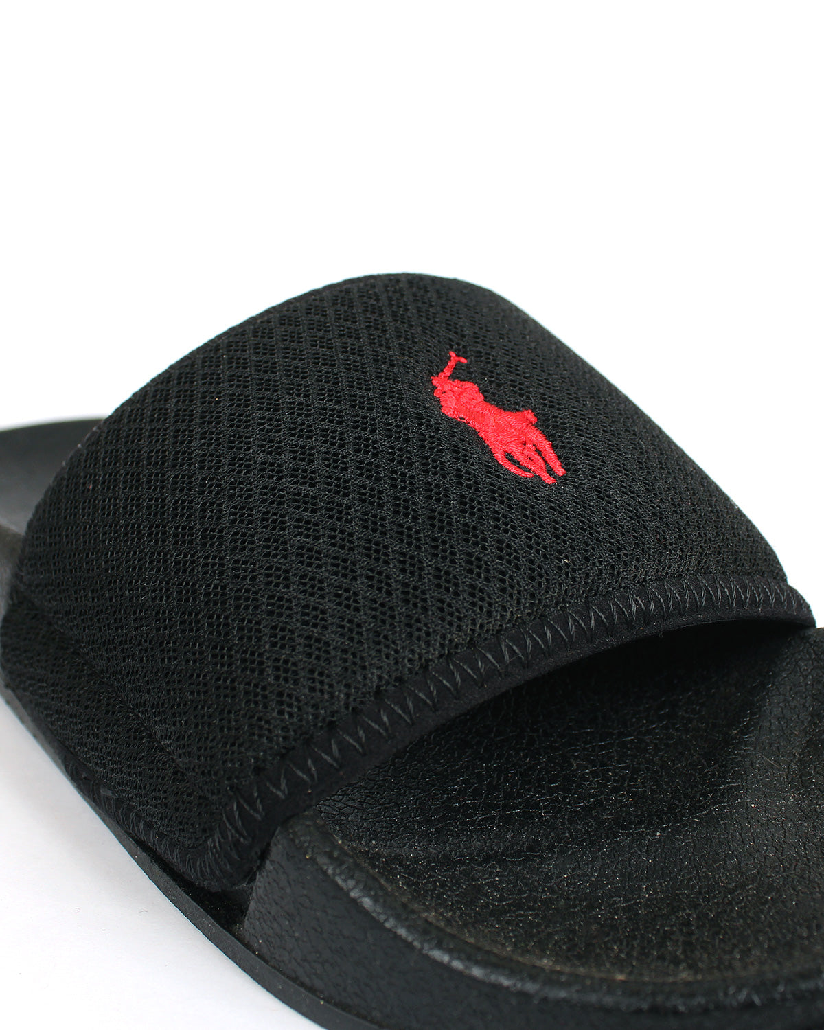 Premium Polo Men's Slides - Black